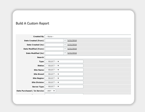 Build Custom Reports